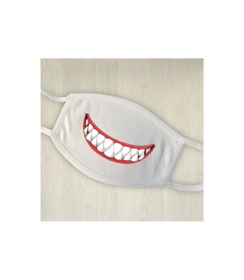 Masque de protection personnalisé sourire de requin