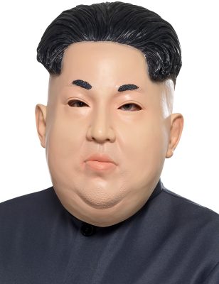 Masque dictateur coréen luxe adulte