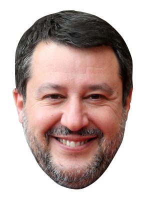 Masque en carton Matteo Salvini adulte