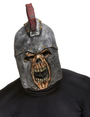 Masque intégral squelette combattant romain adulte Halloween
