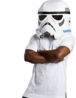 Masque mascotte Stormtrooper adulte