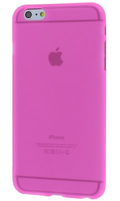 Mobigear Color - Coque Apple iPhone 6 Plus Coque arrière en TPU Souple - Rose