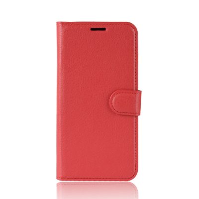 Mobigear Classic - Coque OnePlus 6 Etui Portefeuille - Rouge