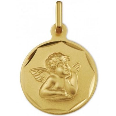 Médaille Argyor 1300454 - Médaille Or Jaune H - 1.5 cm