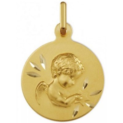 Médaille Argyor 1430415 - Médaille Or Jaune H - 1.7 cm