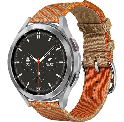 Mobigear Loop - Bracelet Huawei Watch GT 2 Pro en Nylon Fermetureà boucle - Orange