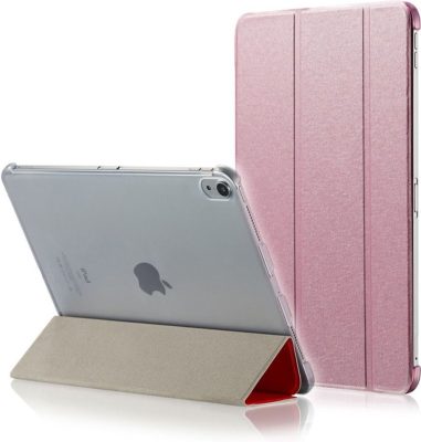Mobigear Tri-Fold Slim - Coque Apple iPad Pro 11 (2018) Etui - Rose