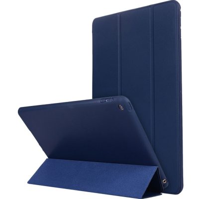Mobigear Tri-Fold Gel - Coque Apple iPad 8 (2020) Etui - Bleu