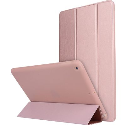 Mobigear Tri-Fold Gel - Coque Apple iPad 9 (2021) Etui - Rose doré