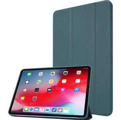 Mobigear Tri-Fold Gel - Coque Apple iPad Pro 11 (2021) Etui - Vert