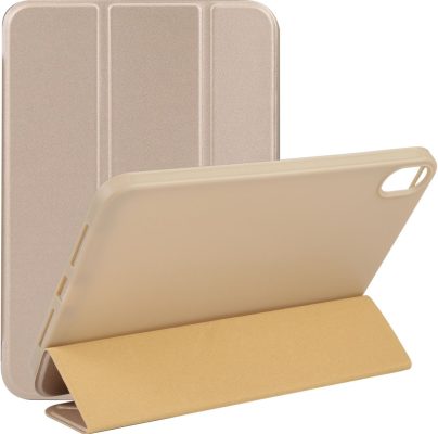 Mobigear Tri-Fold Gel - Coque Apple iPad Mini 6 (2021) Etui - Or