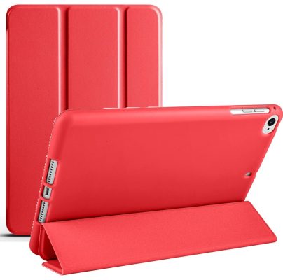 Mobigear Tri-Fold Gel - Coque Apple iPad Mini 1 (2012) Etui - Rouge