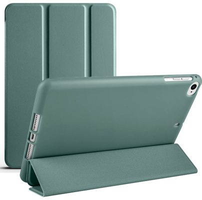 Mobigear Tri-Fold Gel - Coque Apple iPad Mini 5 (2019) Etui - Vert