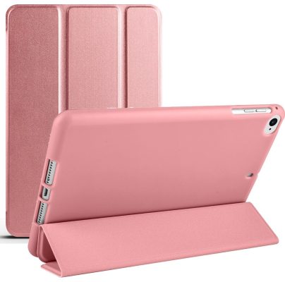 Mobigear Tri-Fold Gel - Coque Apple iPad Mini 2 (2013) Etui - Rose doré
