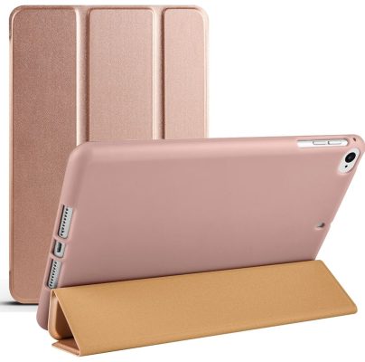 Mobigear Tri-Fold Gel - Coque Apple iPad Mini 3 (2014) Etui - Or