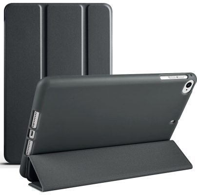 Mobigear Tri-Fold Gel - Coque Apple iPad Air 2 (2014) Etui - Noir