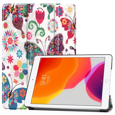 Mobigear Tri-Fold - Coque Apple iPad 9 (2021) Etui - Papillon