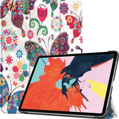 Mobigear Tri-Fold - Coque Apple iPad Air 5 (2022) Etui - Papillons