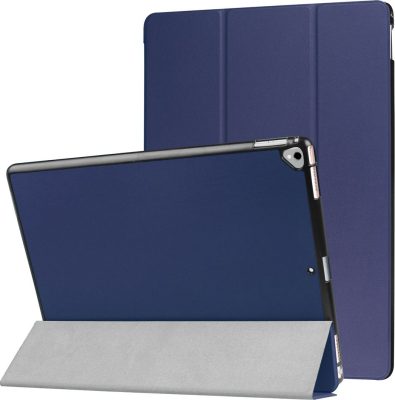 Mobigear Tri-Fold - Coque Apple iPad Pro 12.9 (2015) Etui - Dark Blue