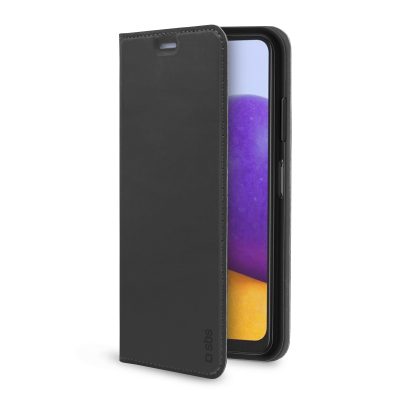 SBS Wallet Lite - Coque Samsung Galaxy A22 5G Etui - Noir