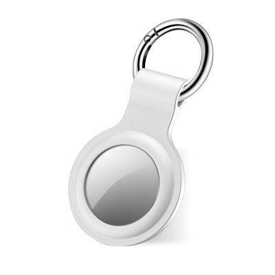 SBS Key Ring - Coque Apple AirTag Porte-clés - Blanc