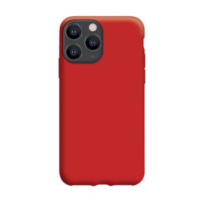 SBS Vanity - Coque Apple iPhone 12 Pro Max Coque arrière en TPU Souple - Rouge