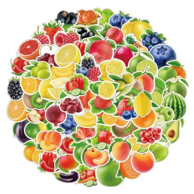 Mega Pack d'Autocollants - Fruits et Légumes