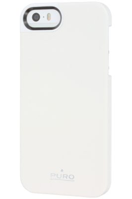 Puro Eco - Coque Apple iPhone 5 Coque arrière - Blanc