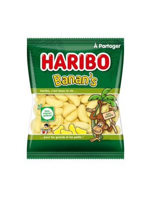 Mini sachet bonbons Haribo banane