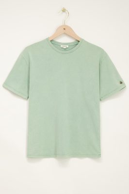 T-shirt délavé vert menthe | My Jewellery