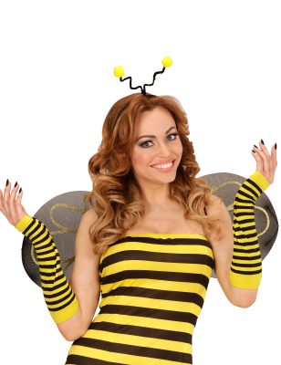 Mitaines longues abeille adulte