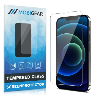 Mobigear - Apple iPhone 13 Verre trempé Protection d'écran - Compatible Coque
