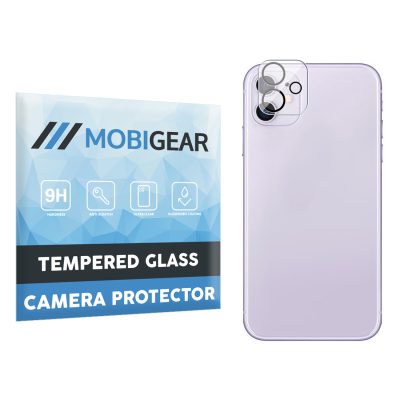 Mobigear - Apple iPhone 11 Verre trempé Protection Objectif Caméra - Compatible Coque