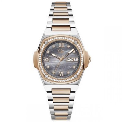 Montre femme GC (Guess Collection) montres - Y98001L5MF Bracelet Acier Gris