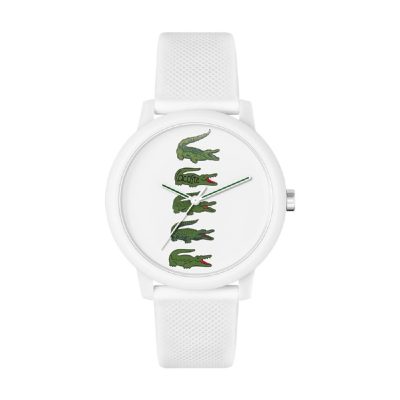 Montre Homme Lacoste Lacoste.12.12 Holiday 2011280 - Bracelet Silicone Blanc