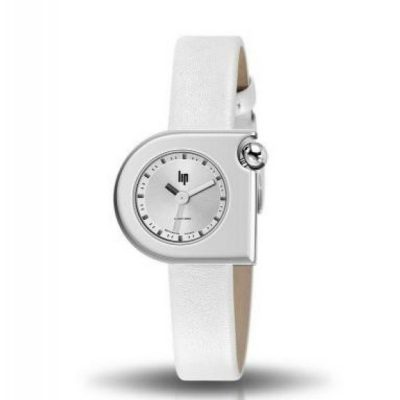 Montre Mixte LIP 671164 - Bracelet Cuir Blanc