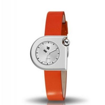 Montre Mixte LIP 671165 - Bracelet Cuir Orange