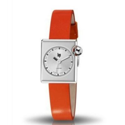 Montre Mixte LIP 671175 - Bracelet Cuir Orange