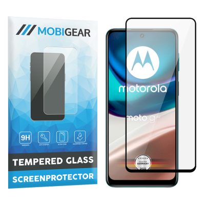 Mobigear Premium - Motorola Moto G42 Verre trempé Protection d'écran - Compatible Coque - Noir
