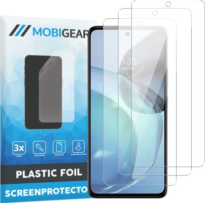 Mobigear - Motorola Moto G72 Protection d'écran Film - Compatible Coque (Lot de 3)