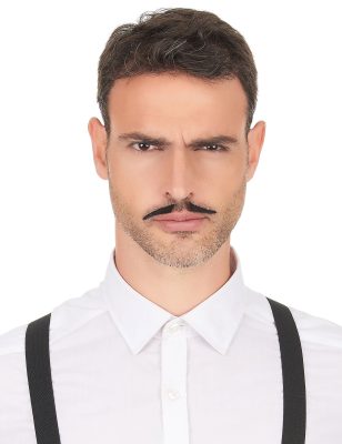 Moustache gangster années 20 adulte