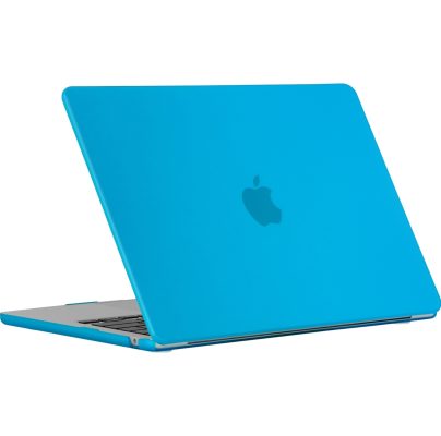 Mobigear Matte - Apple MacBook Air 15 Pouces (2023) Coque MacBook Rigide - Bleu