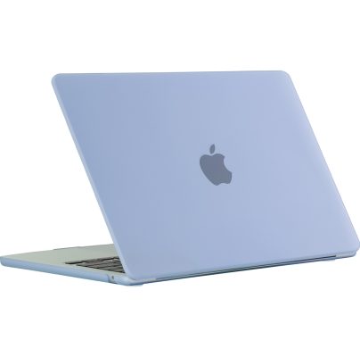 Mobigear Matte - Apple MacBook Air 15 Pouces (2023) Coque MacBook Rigide - Bleu