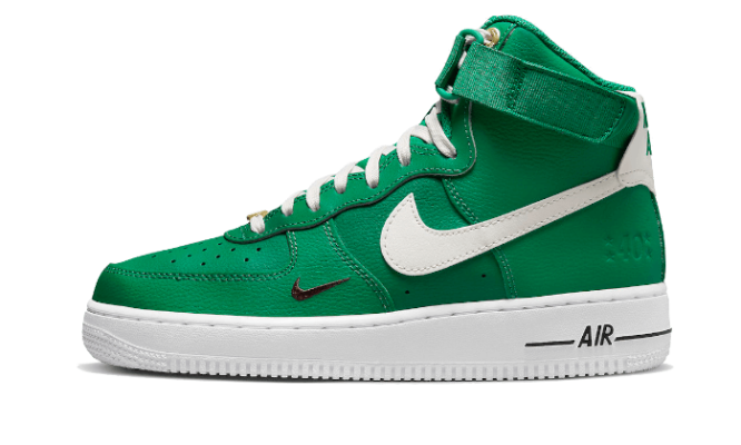 Nike Air Force 1 High 40Th Anniversary White Green