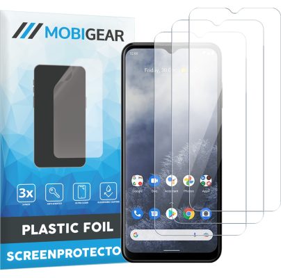 Mobigear - Nokia G60 5G Protection d'écran Film - Compatible Coque (Lot de 3)