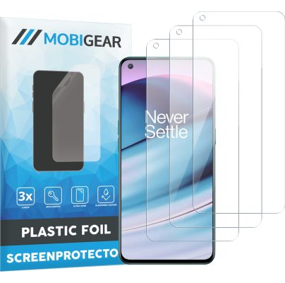 Mobigear - OnePlus Nord CE Protection d'écran Film - Compatible Coque (Lot de 3)