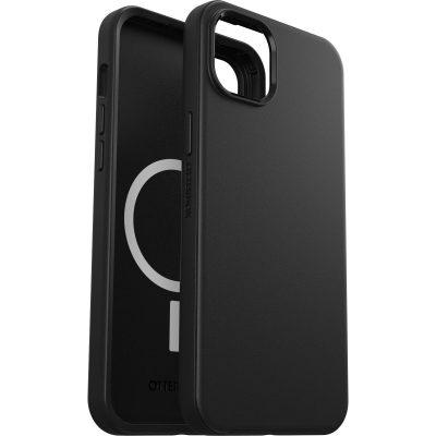 Otterbox Symmetry - Coque Apple iPhone 14 Plus Coque Arrière Rigide Antichoc Compatible MagSafe - Noir