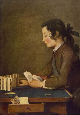 Puzzle Jean Siméon Chardin : Le Château de Cartes