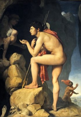 Puzzle Jean-Auguste-Dominique Ingres : Oedipe explique l'énigme du sphinx