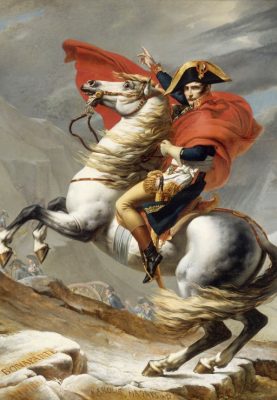 Puzzle Jacques-Louis David: Bonaparte franchissant le Grand Saint-Bernard